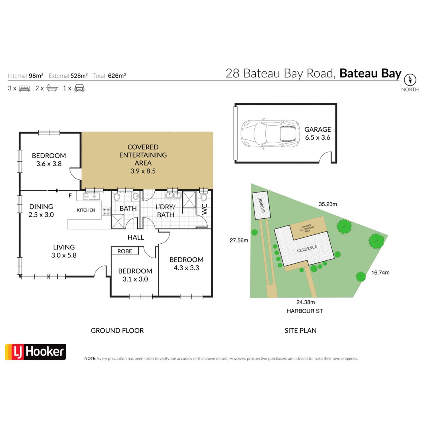 Floorplan of Homely house listing, 28 Bateau Bay Road, Bateau Bay NSW 2261