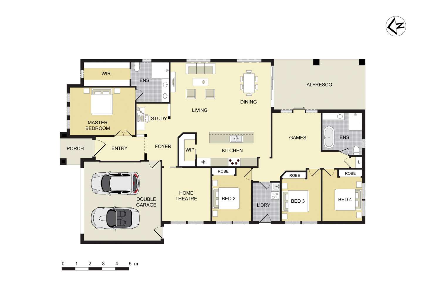 Floorplan of Homely house listing, 10 Harvey Road, Appin NSW 2560