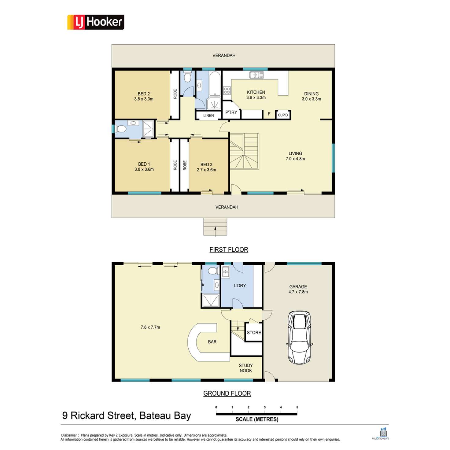 Floorplan of Homely house listing, 9 Rickard Street, Bateau Bay NSW 2261