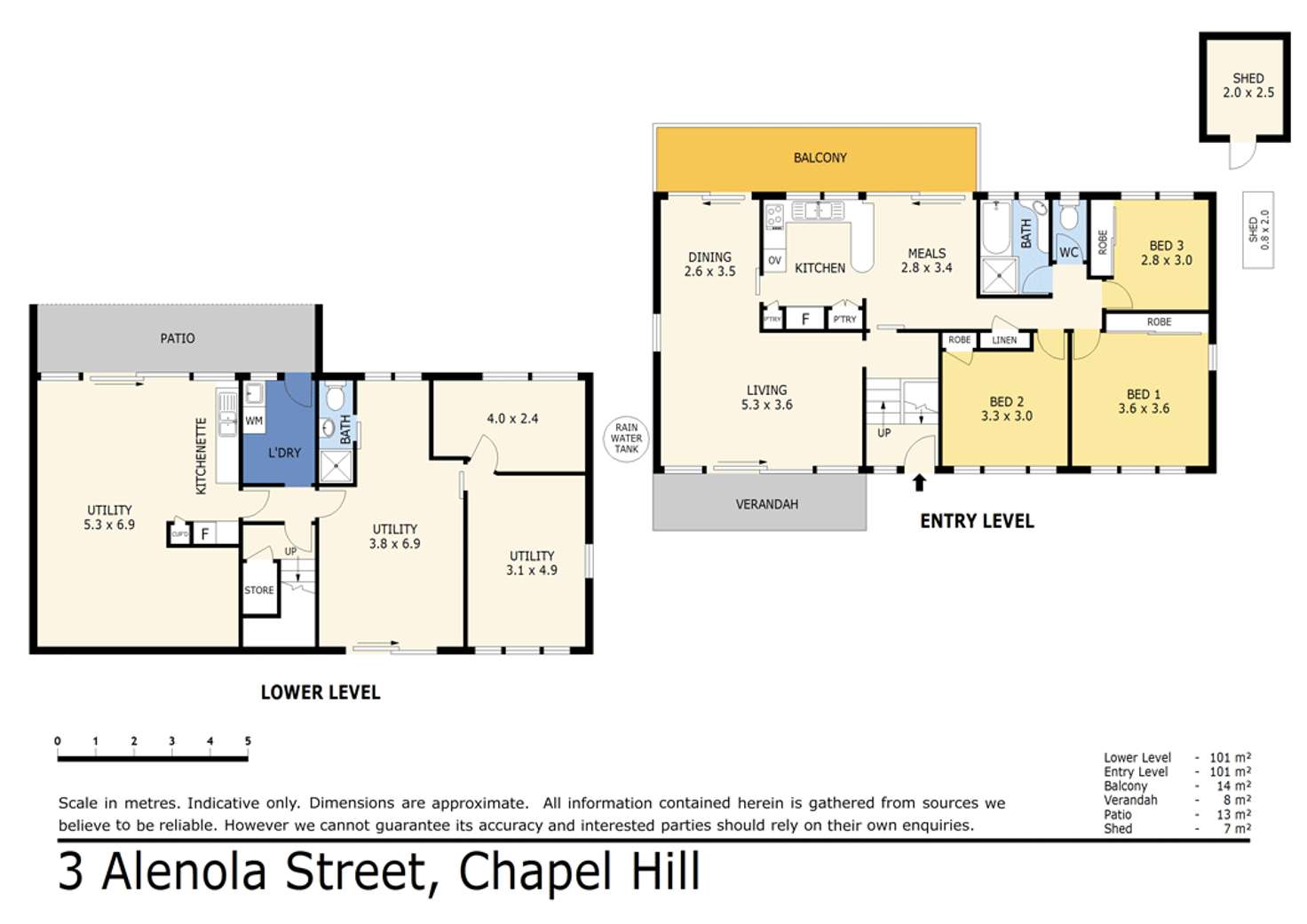 Floorplan of Homely house listing, 3 Alenola Street, Chapel Hill QLD 4069