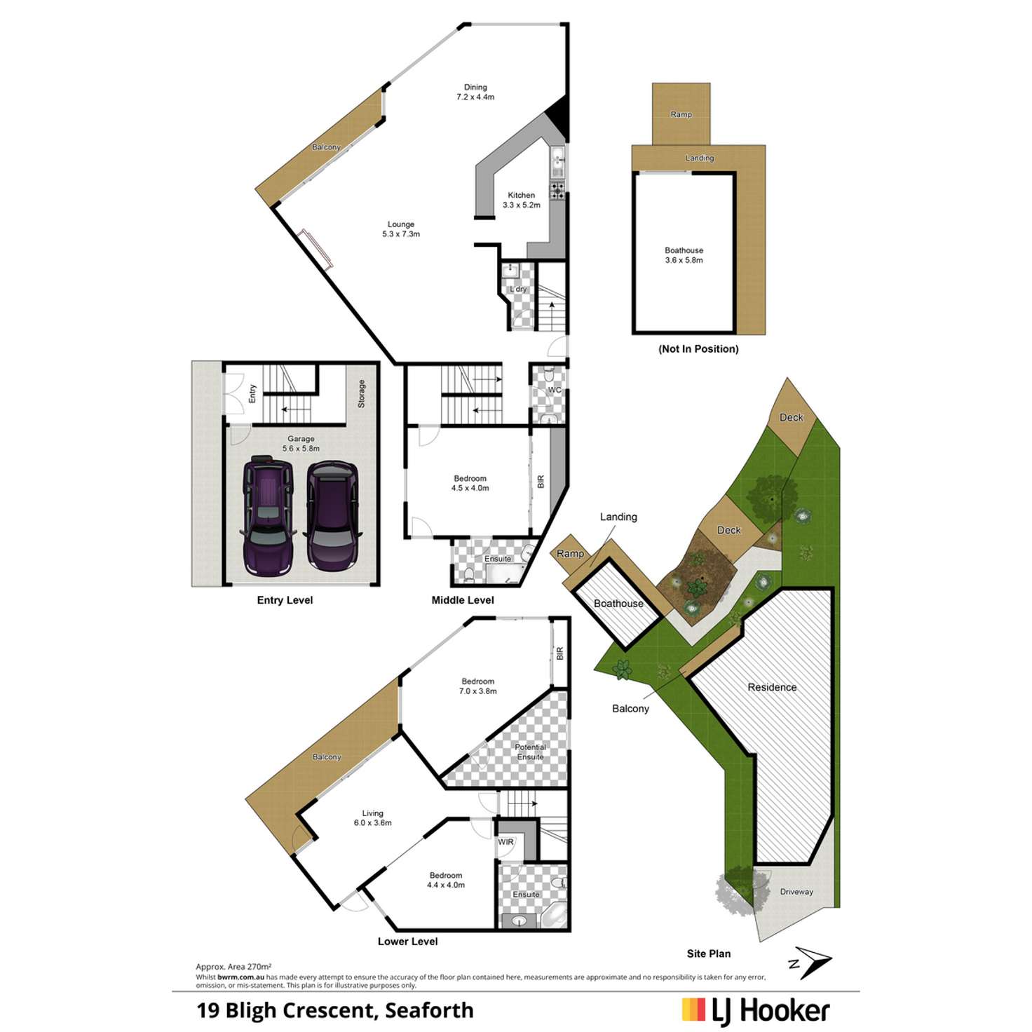 Floorplan of Homely house listing, 19 Bligh Crescent, Seaforth NSW 2092