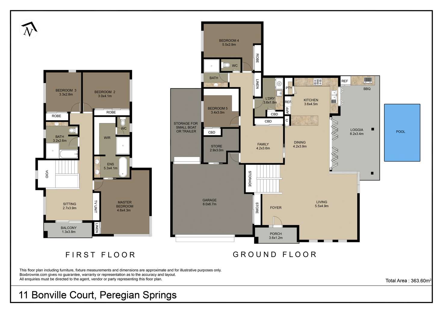 Floorplan of Homely house listing, 11 Bonville Court, Peregian Springs QLD 4573