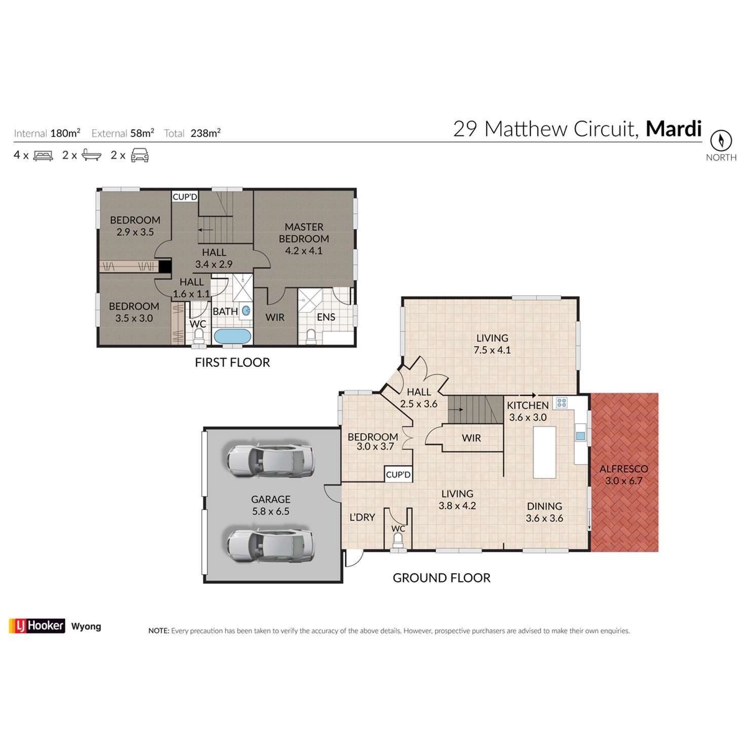 Floorplan of Homely house listing, 29 Matthew Circuit, Mardi NSW 2259