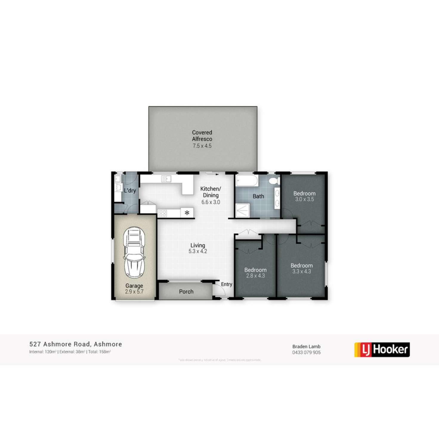 Floorplan of Homely house listing, 527 Ashmore Road, Ashmore QLD 4214