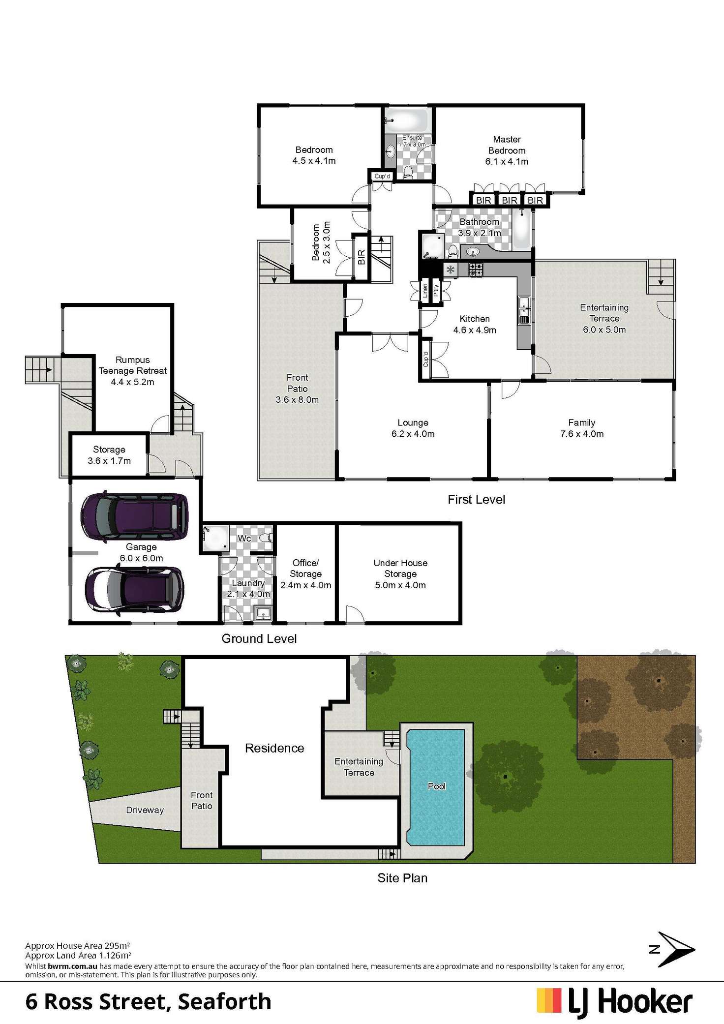 Floorplan of Homely house listing, 6 Ross Street, Seaforth NSW 2092