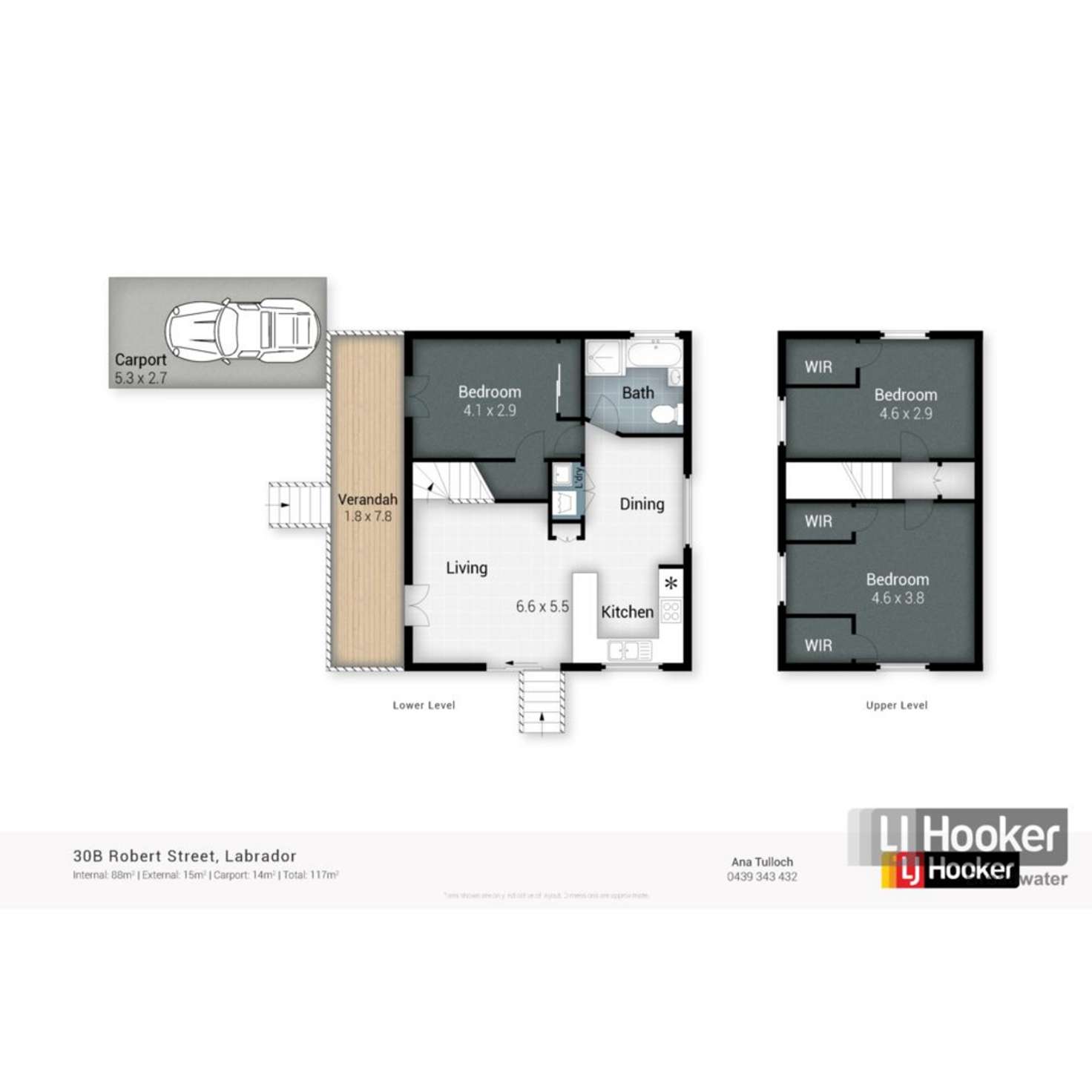 Floorplan of Homely house listing, 30B Robert Street, Labrador QLD 4215