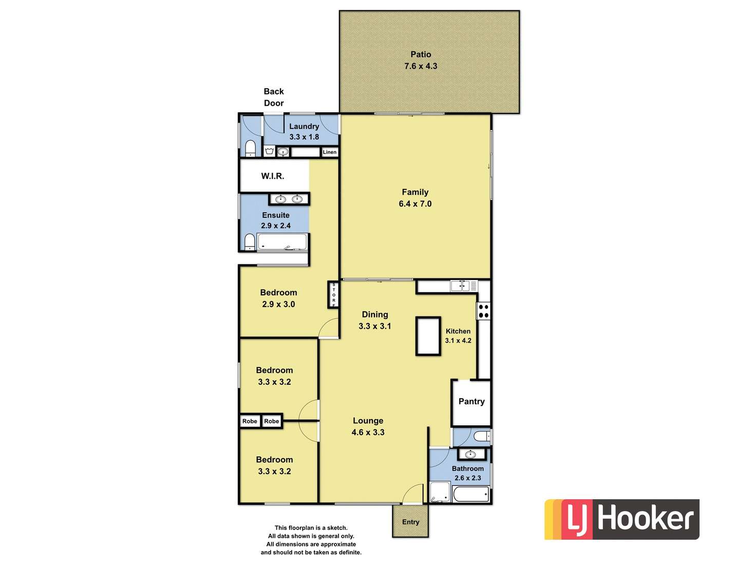 Floorplan of Homely house listing, 20 Lavington Street, Inverloch VIC 3996