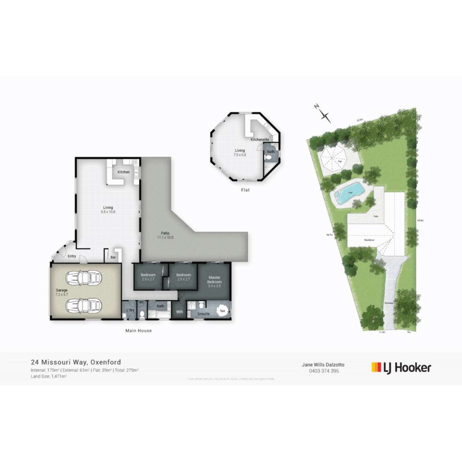 Floorplan of Homely house listing, 24 Missouri Way, Oxenford QLD 4210