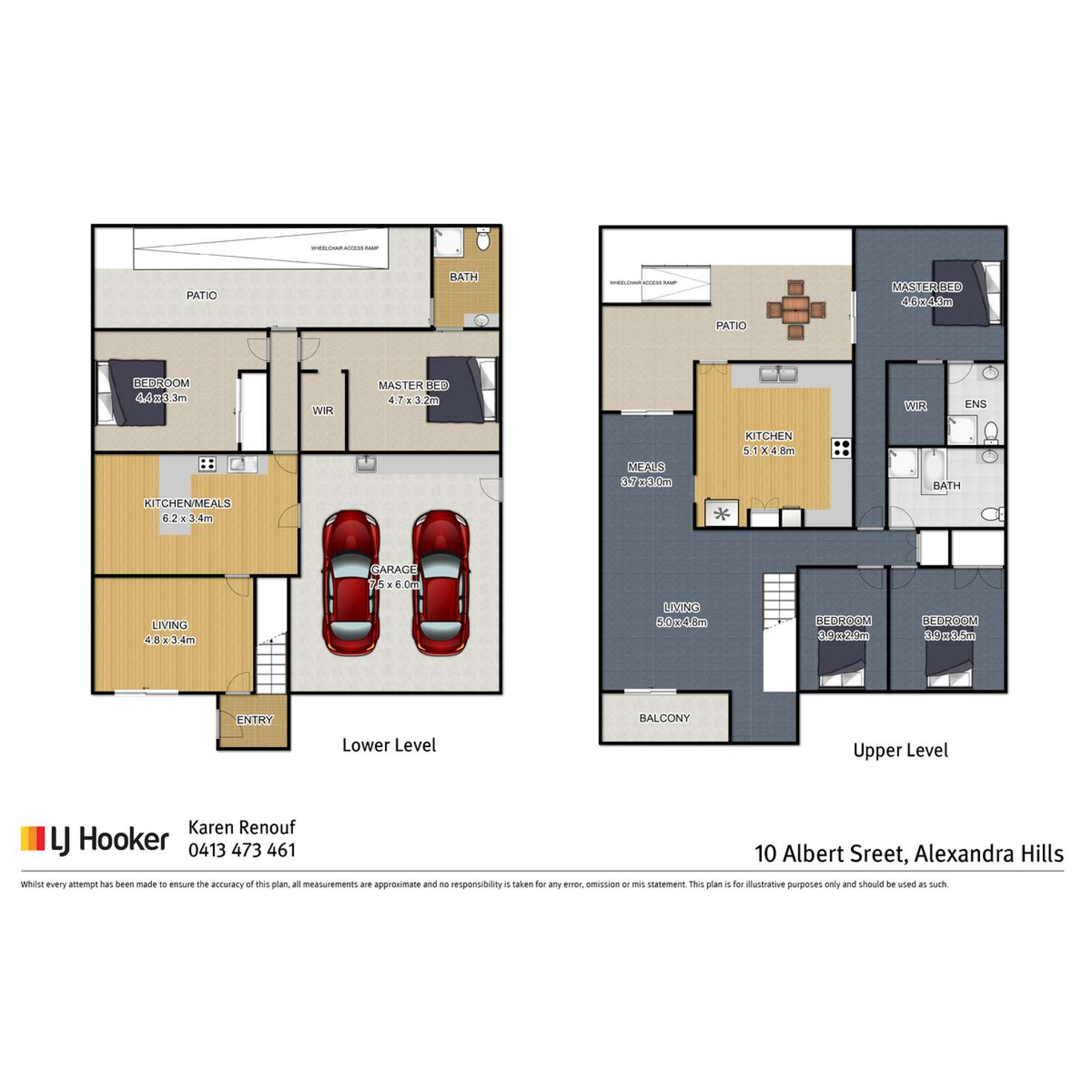 Floorplan of Homely house listing, 10 Albert Court, Alexandra Hills QLD 4161