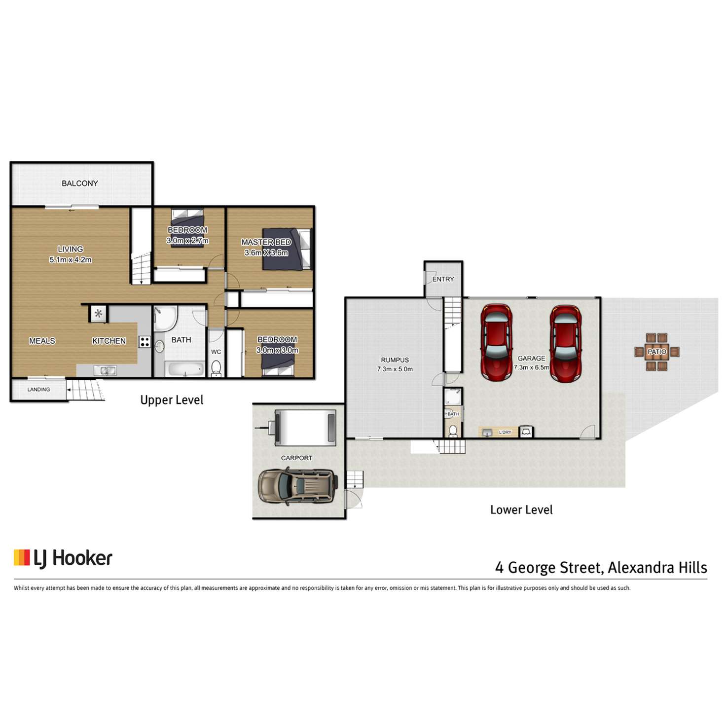 Floorplan of Homely house listing, 4 George Street, Alexandra Hills QLD 4161