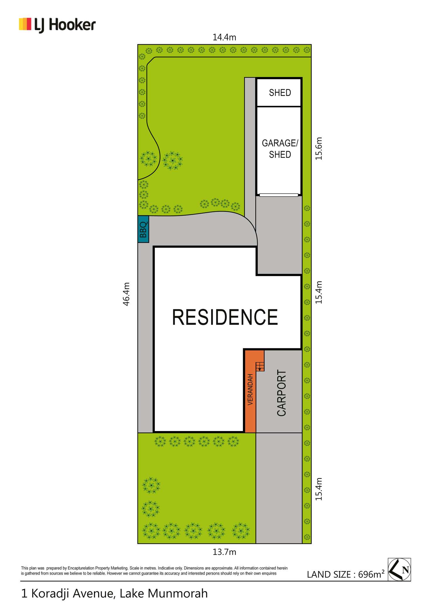 Floorplan of Homely house listing, 1 Koradji Avenue, Lake Munmorah NSW 2259