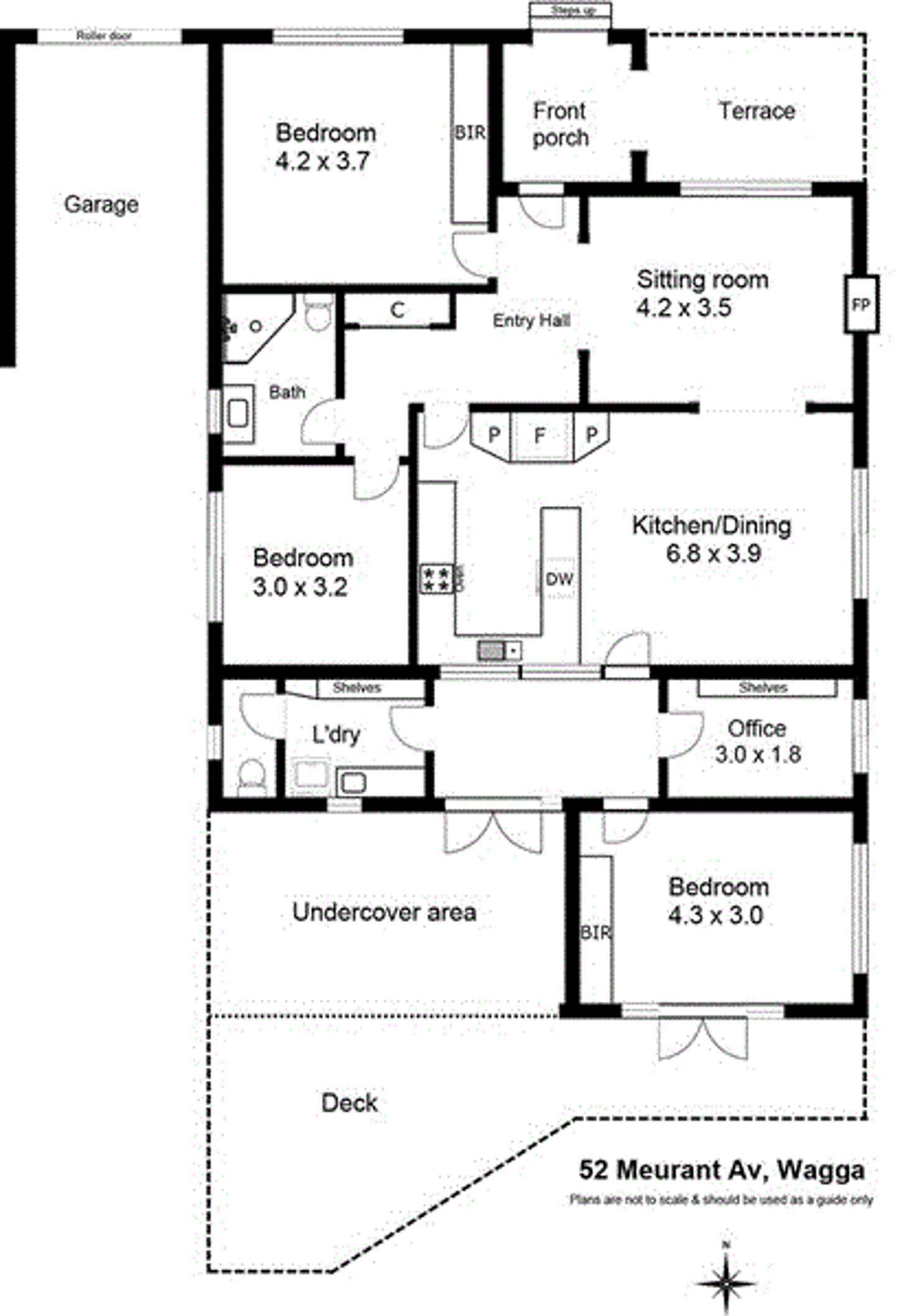Floorplan of Homely house listing, 52 Meurant Avenue, Wagga Wagga NSW 2650