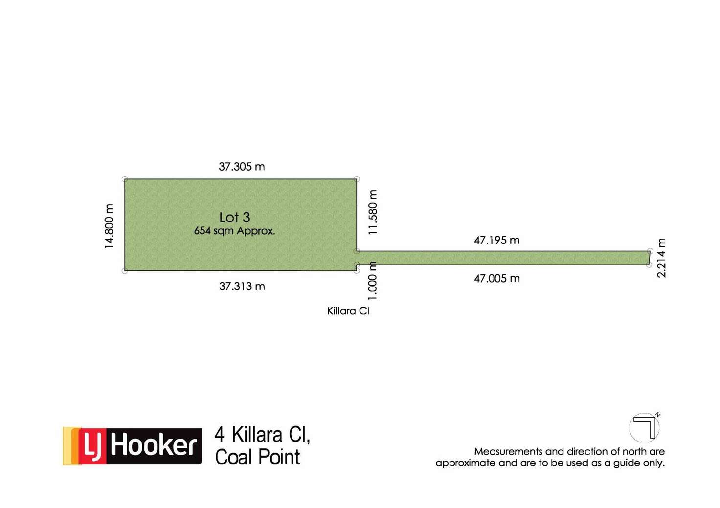 Floorplan of Homely residentialLand listing, 4 Killara Close, Coal Point NSW 2283