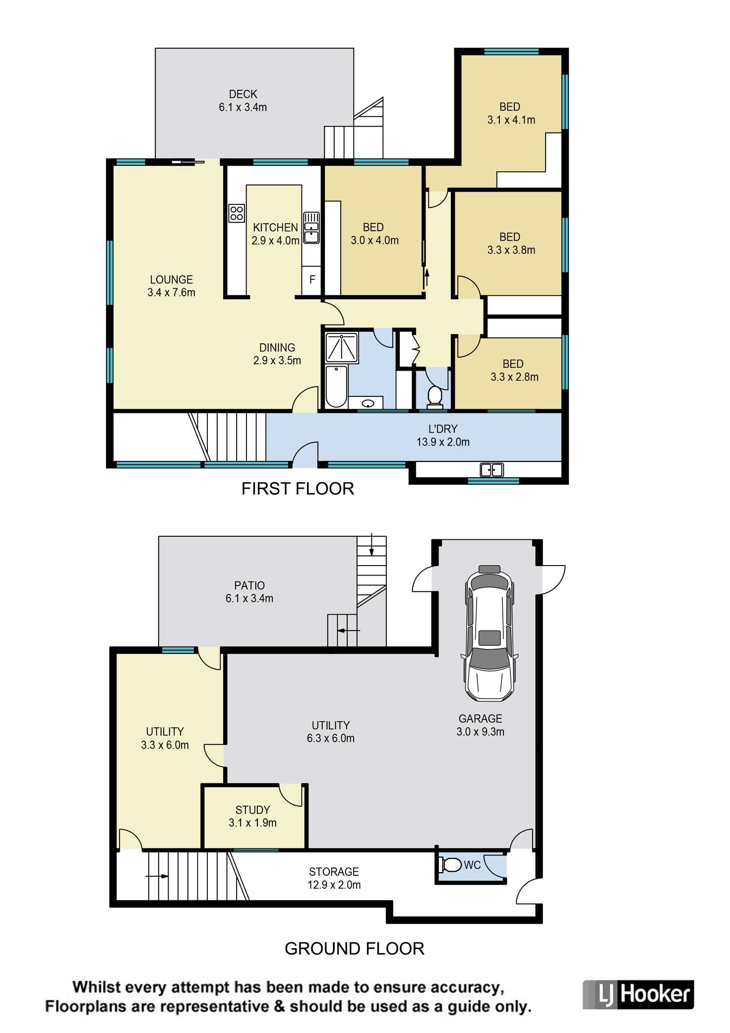Floorplan of Homely house listing, 9 Koonya Street, Chermside West QLD 4032