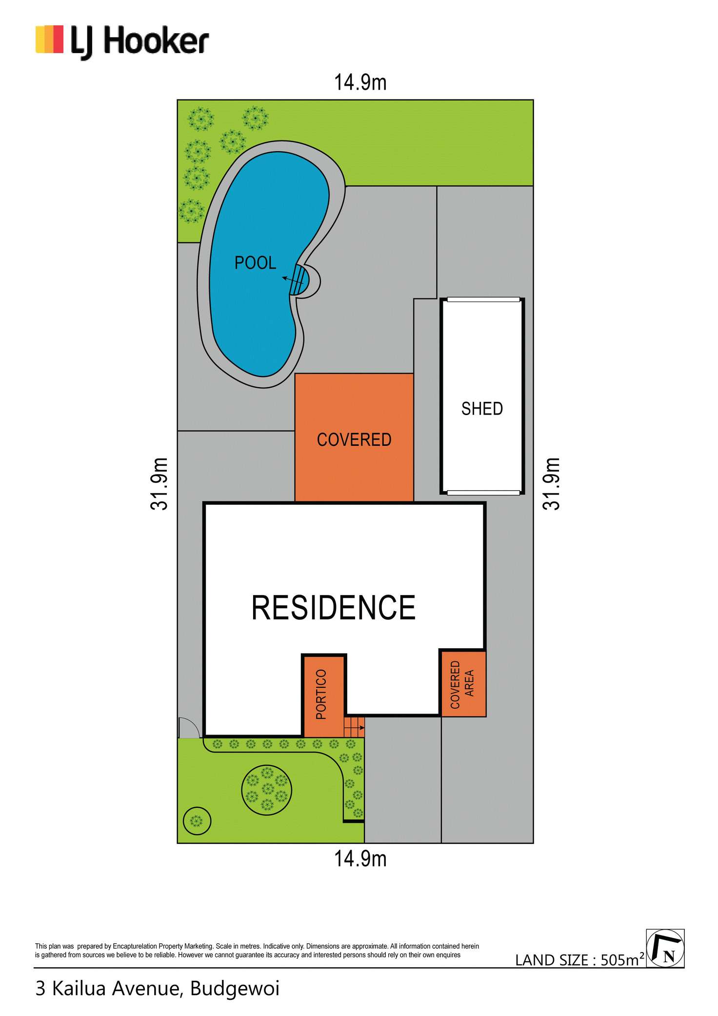 Floorplan of Homely house listing, 3 Kailua Avenue, Budgewoi NSW 2262