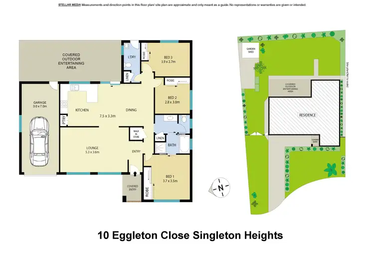 Floorplan of Homely house listing, 10 Eggleton Close, Singleton NSW 2330