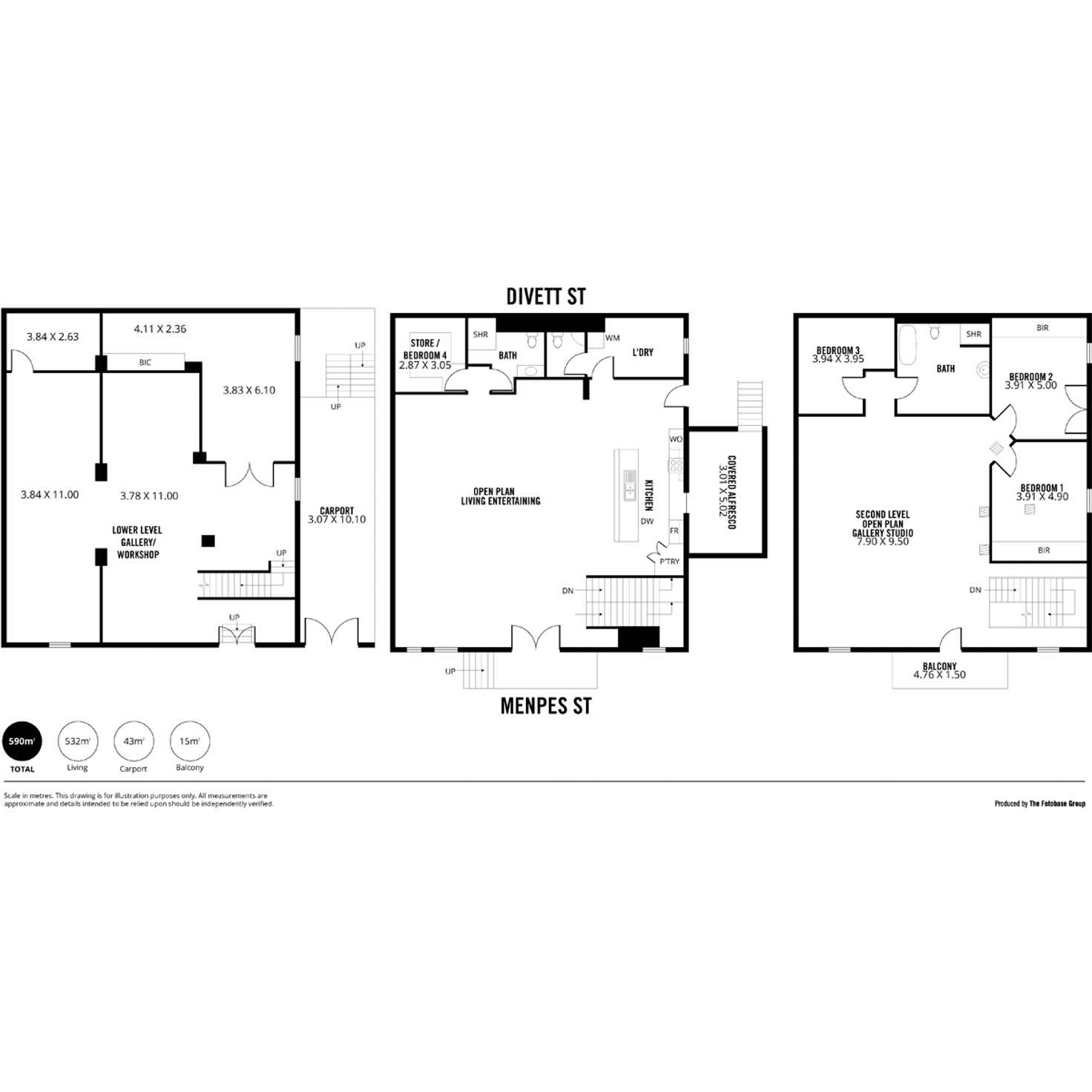 Floorplan of Homely apartment listing, 4/29-31 Divett Street, Port Adelaide SA 5015