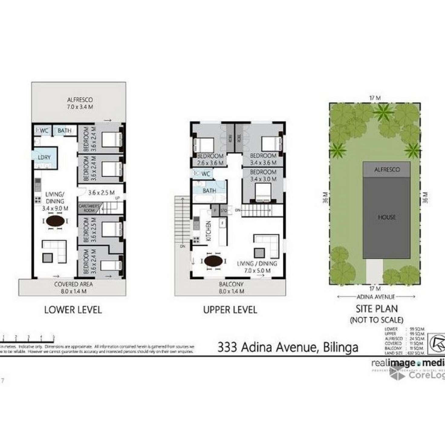 Floorplan of Homely house listing, 333 Adina Avenue, Bilinga QLD 4225