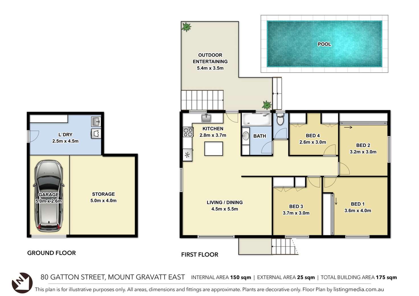 Floorplan of Homely house listing, 80 Gatton Street, Mount Gravatt East QLD 4122
