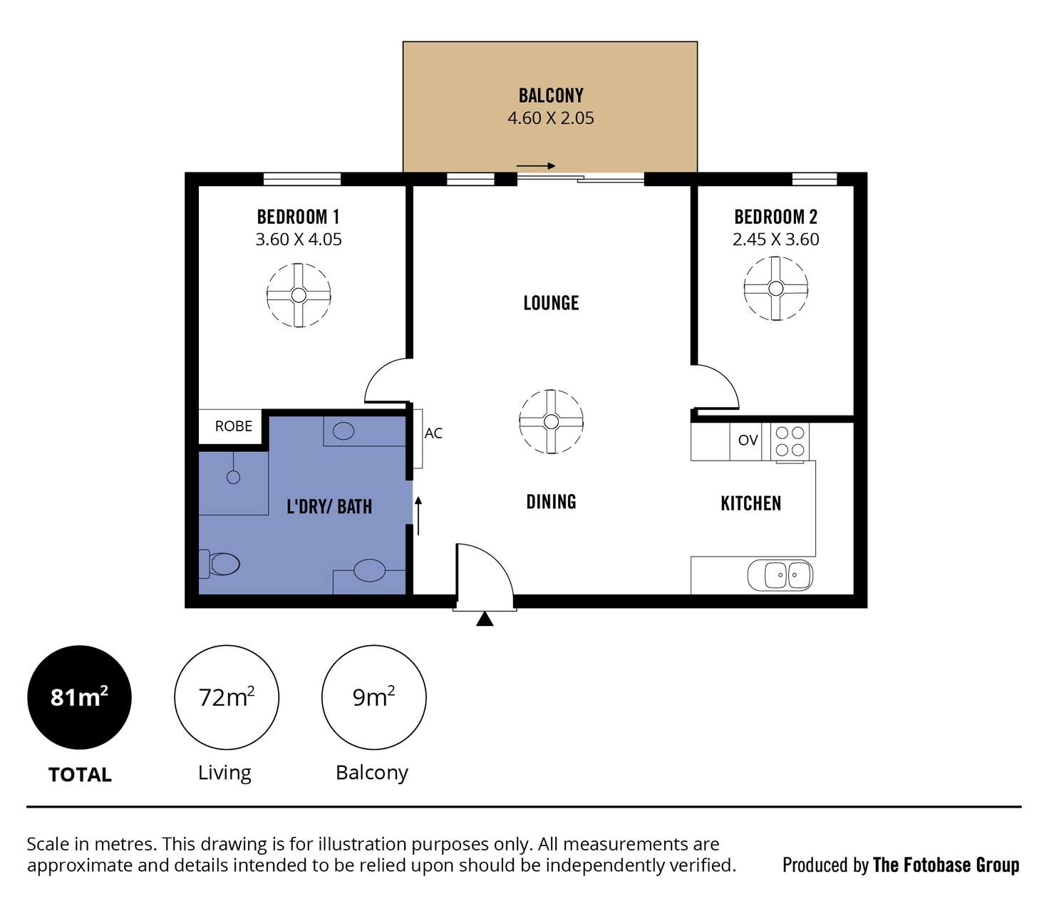 Floorplan of Homely unit listing, Unit 11/2 Ochre Place, Christie Downs SA 5164