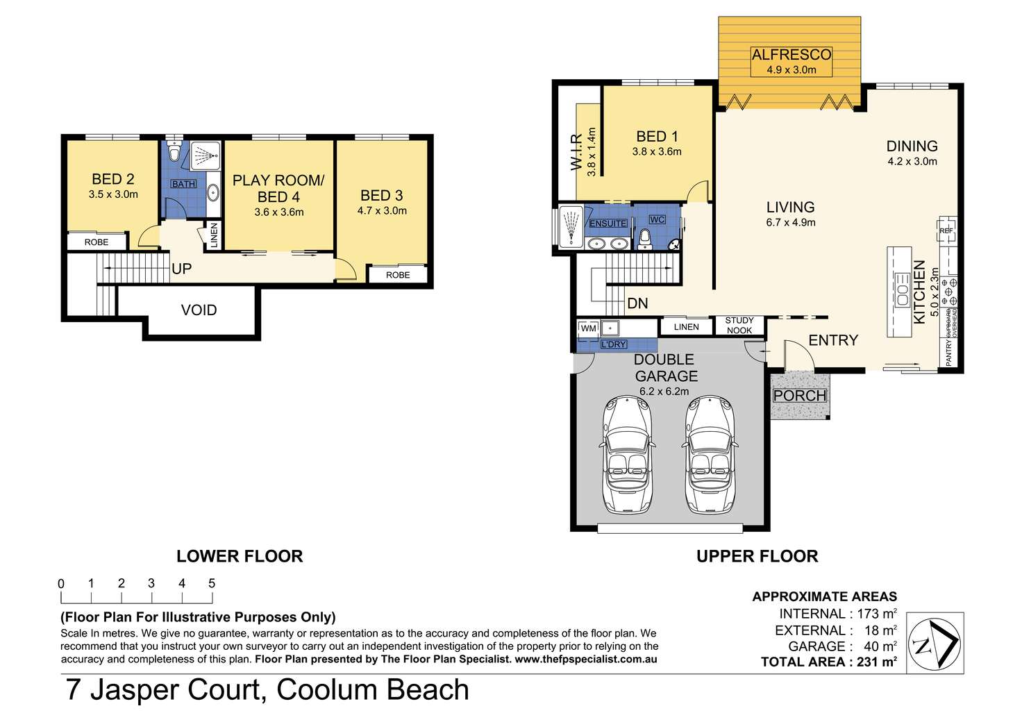 Floorplan of Homely house listing, 7 Jasper Court, Coolum Beach QLD 4573