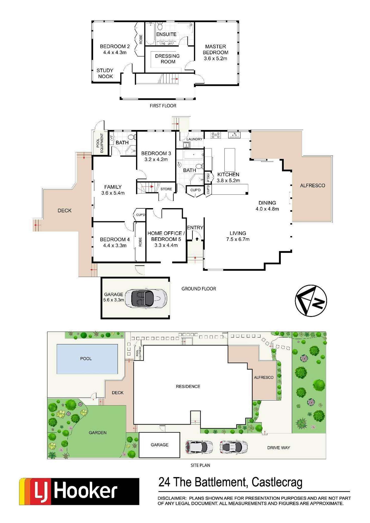 Floorplan of Homely house listing, 24 The Battlement, Castlecrag NSW 2068