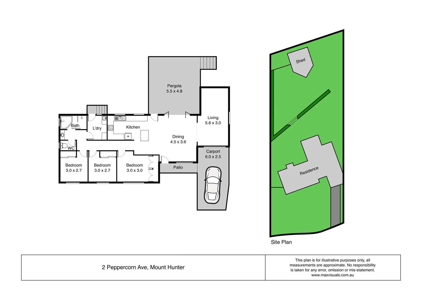 Floorplan of Homely house listing, 2 Peppercorn Ave, Mount Hunter NSW 2570