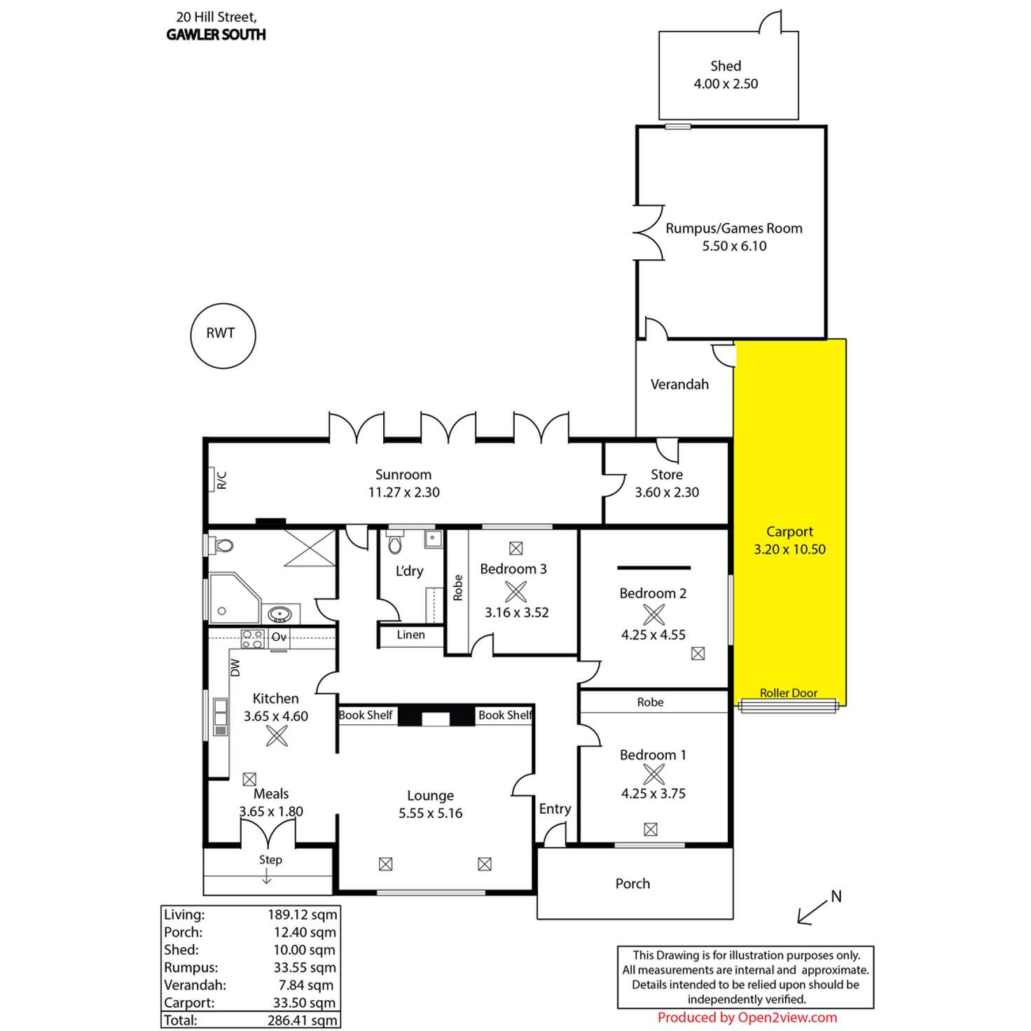 Floorplan of Homely house listing, 20 Hill Street, Gawler South SA 5118