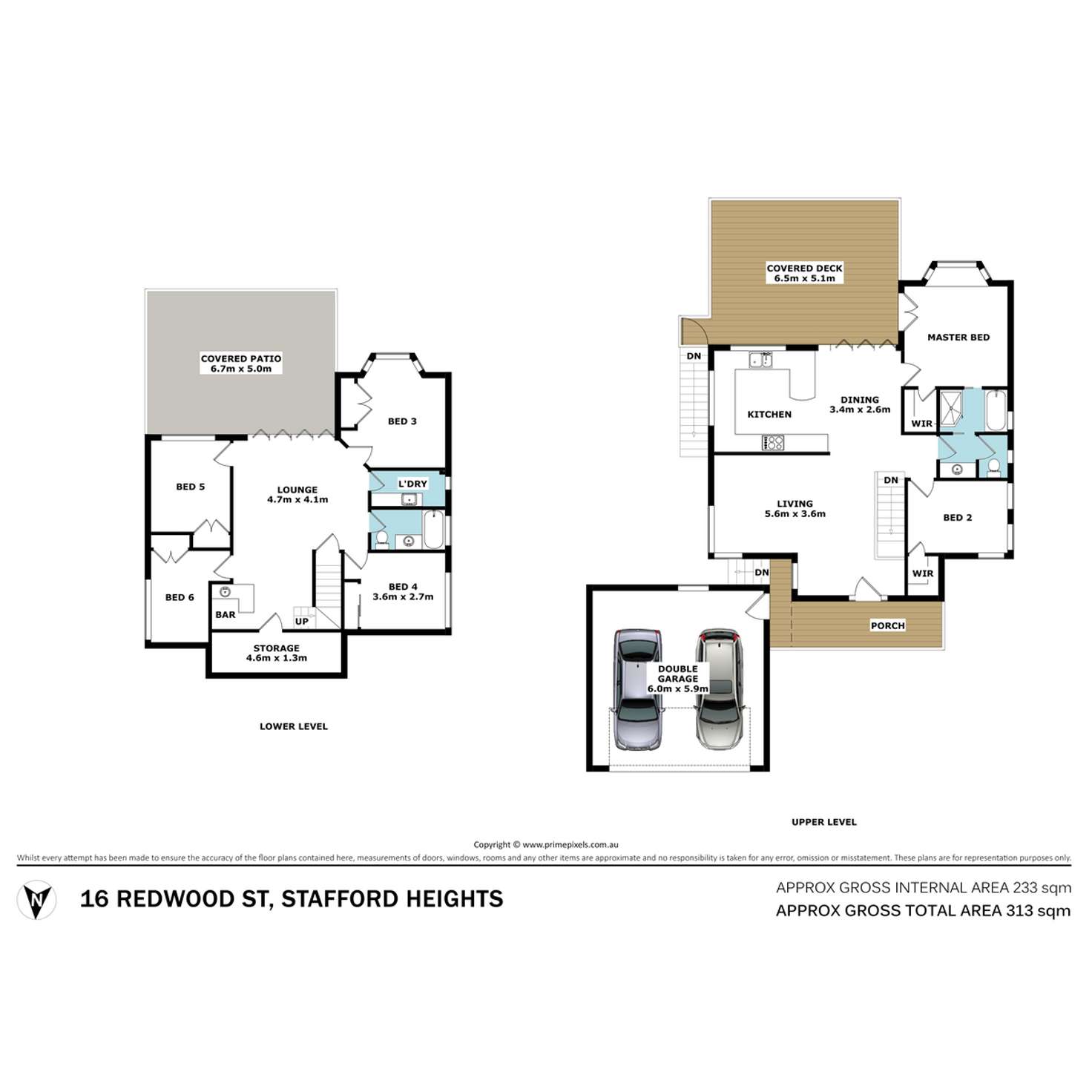 Floorplan of Homely house listing, 16 Redwood Street, Stafford Heights QLD 4053