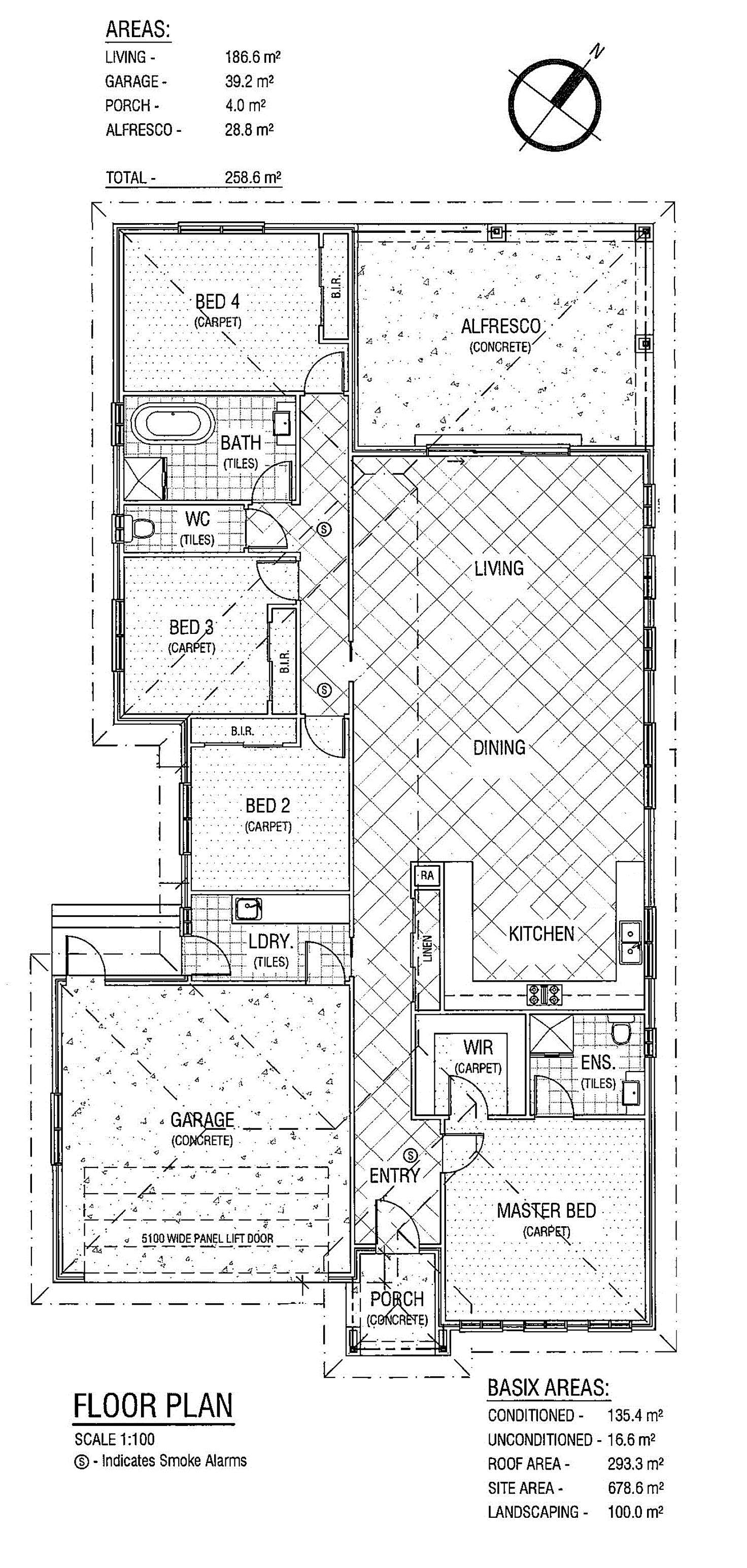 Floorplan of Homely house listing, 101 Bradman Drive, Boorooma NSW 2650