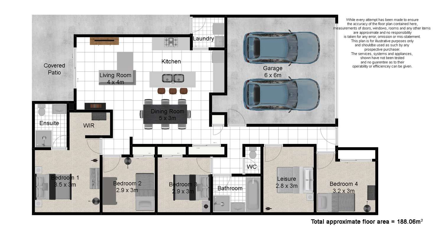 Floorplan of Homely house listing, 49 Falkland Street West, Heathwood QLD 4110