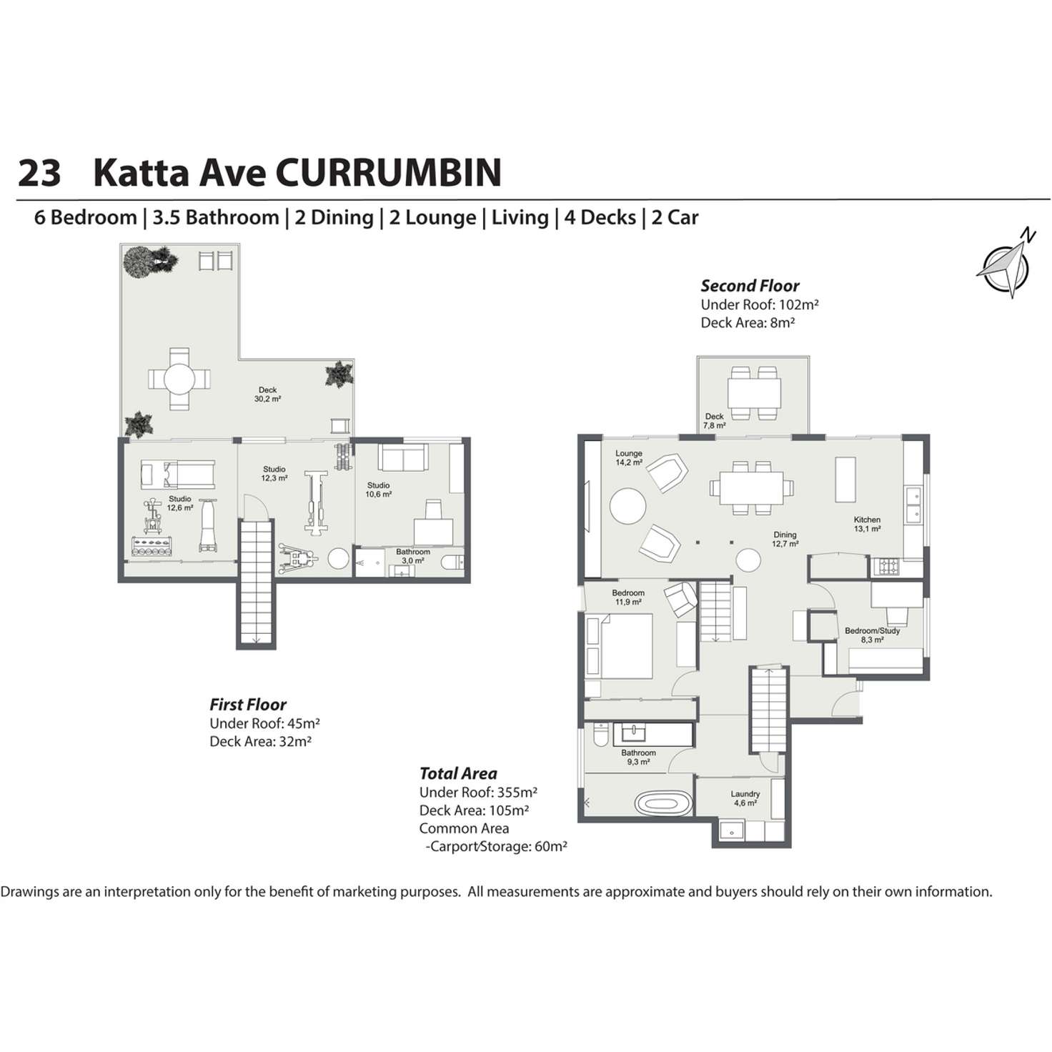 Floorplan of Homely house listing, 23 Katta Avenue, Currumbin QLD 4223