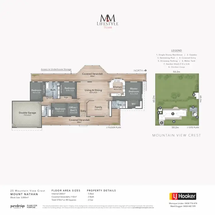 Floorplan of Homely house listing, 25 Mountain View Crest, Mount Nathan QLD 4211