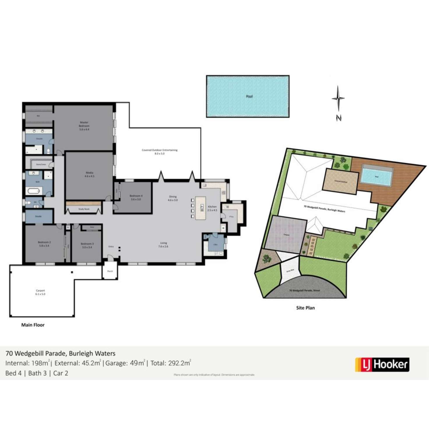 Floorplan of Homely house listing, 70 Wedgebill Parade, Burleigh Waters QLD 4220