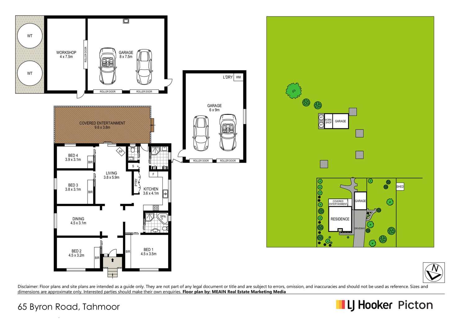 Floorplan of Homely residentialLand listing, 65 Byron Road, Tahmoor NSW 2573