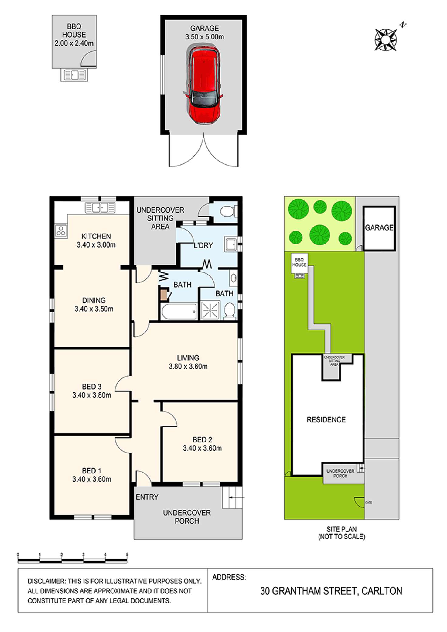 Floorplan of Homely house listing, 30 Grantham Street, Carlton NSW 2218
