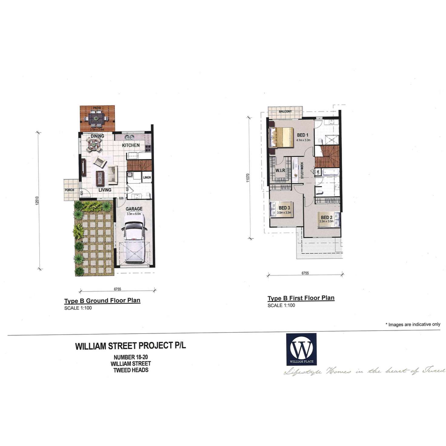 Floorplan of Homely unit listing, 12/18 William Street, Tweed Heads South NSW 2486