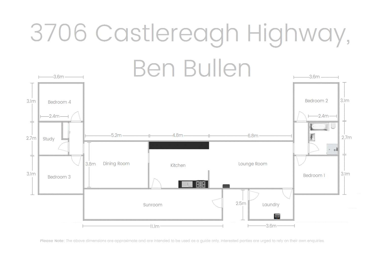 Floorplan of Homely ruralOther listing, 3076 Castlereagh Highway, Ben Bullen NSW 2790