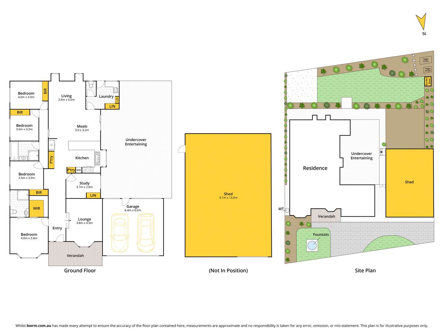 Floorplan of Homely house listing, 102-104 Kewarra Drive, Clifton Springs VIC 3222