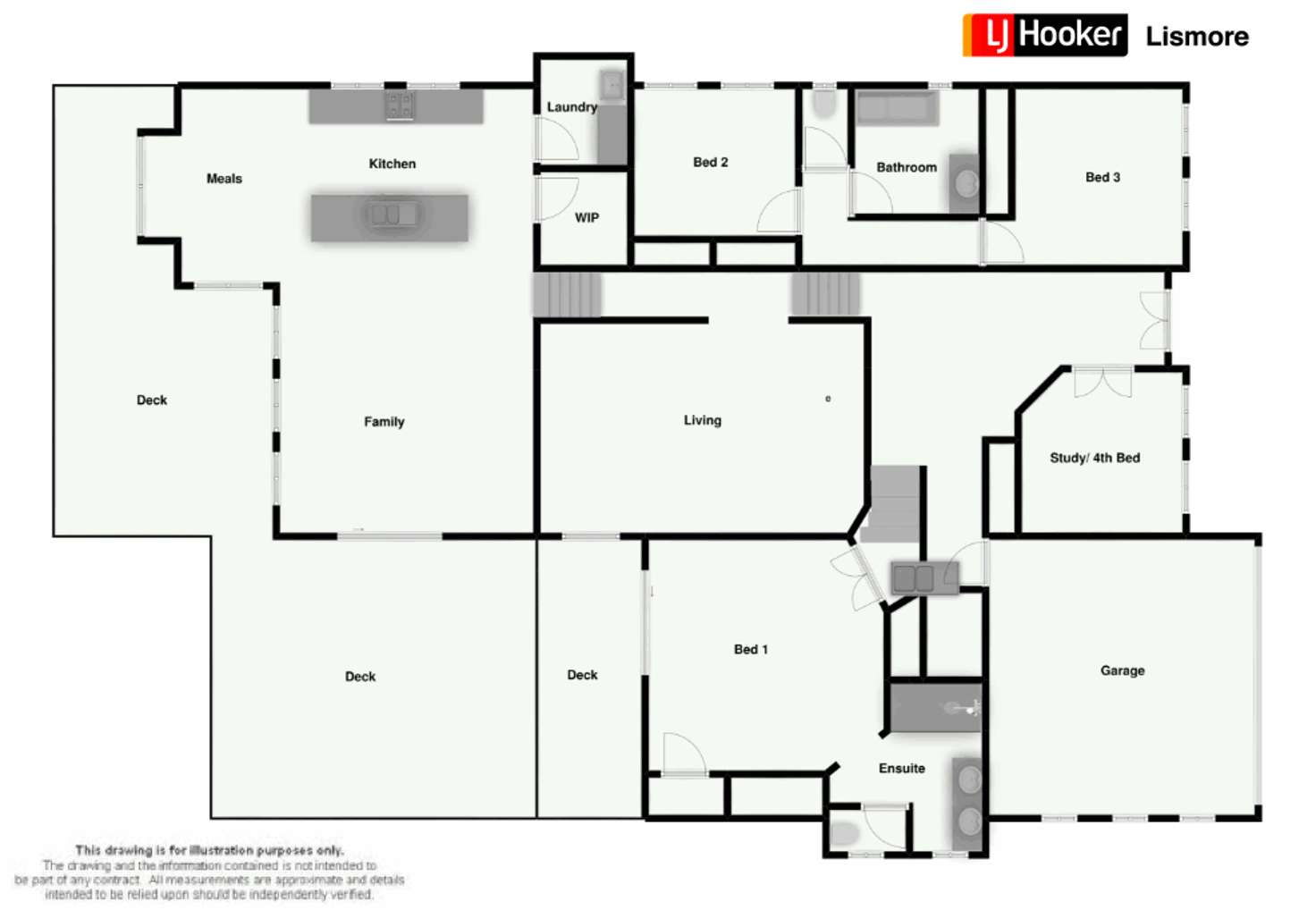 Floorplan of Homely house listing, 3 Kurrajong Place, Caniaba NSW 2480