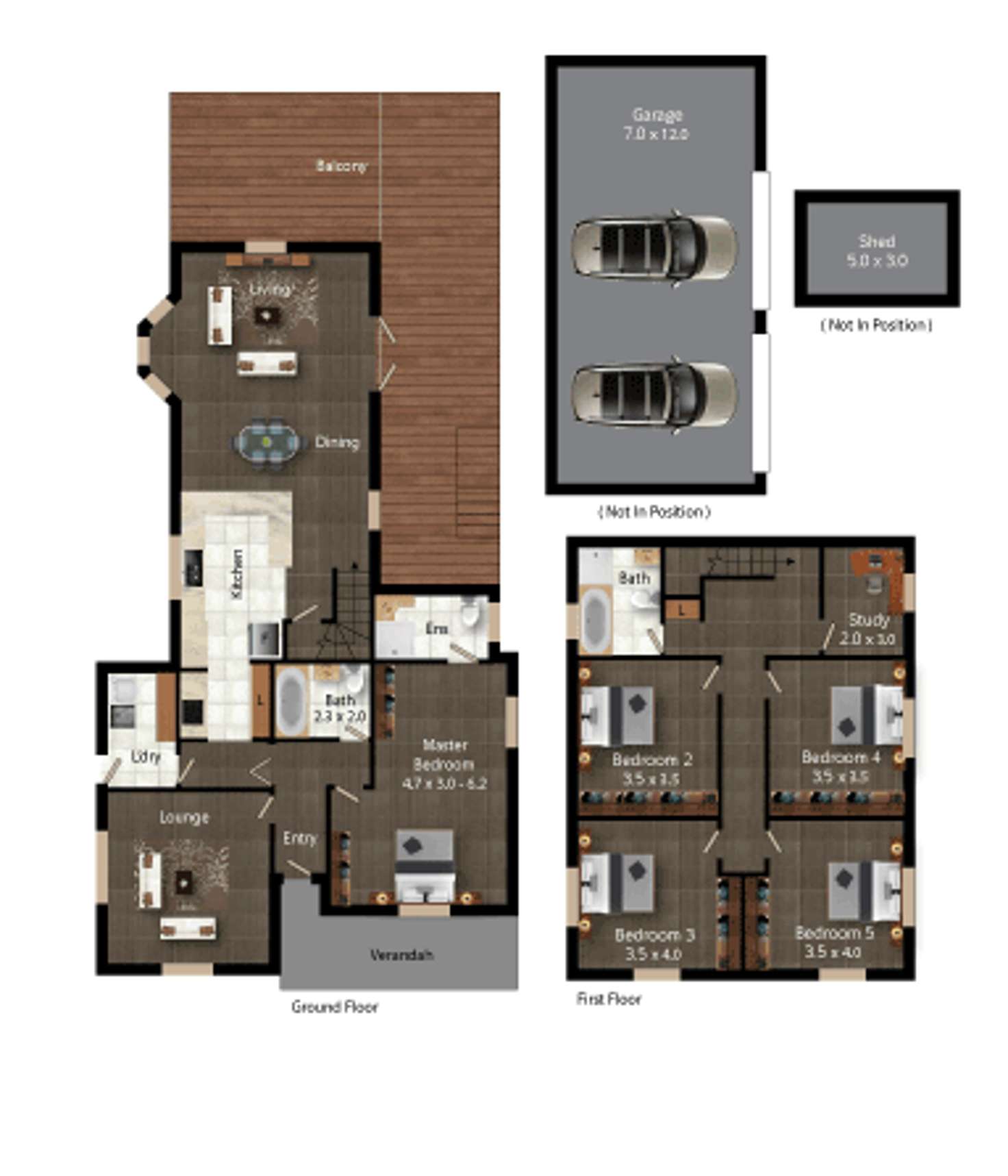 Floorplan of Homely house listing, 8 Kinkora Place, Queanbeyan NSW 2620