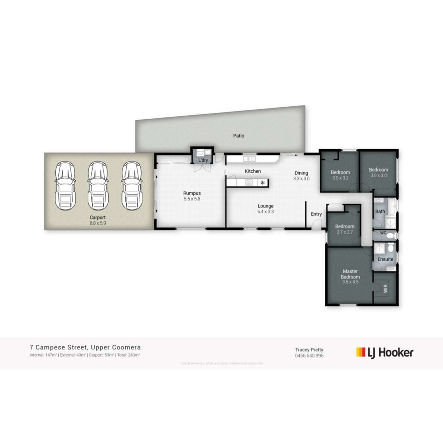 Floorplan of Homely house listing, 7 Campese Street, Upper Coomera QLD 4209
