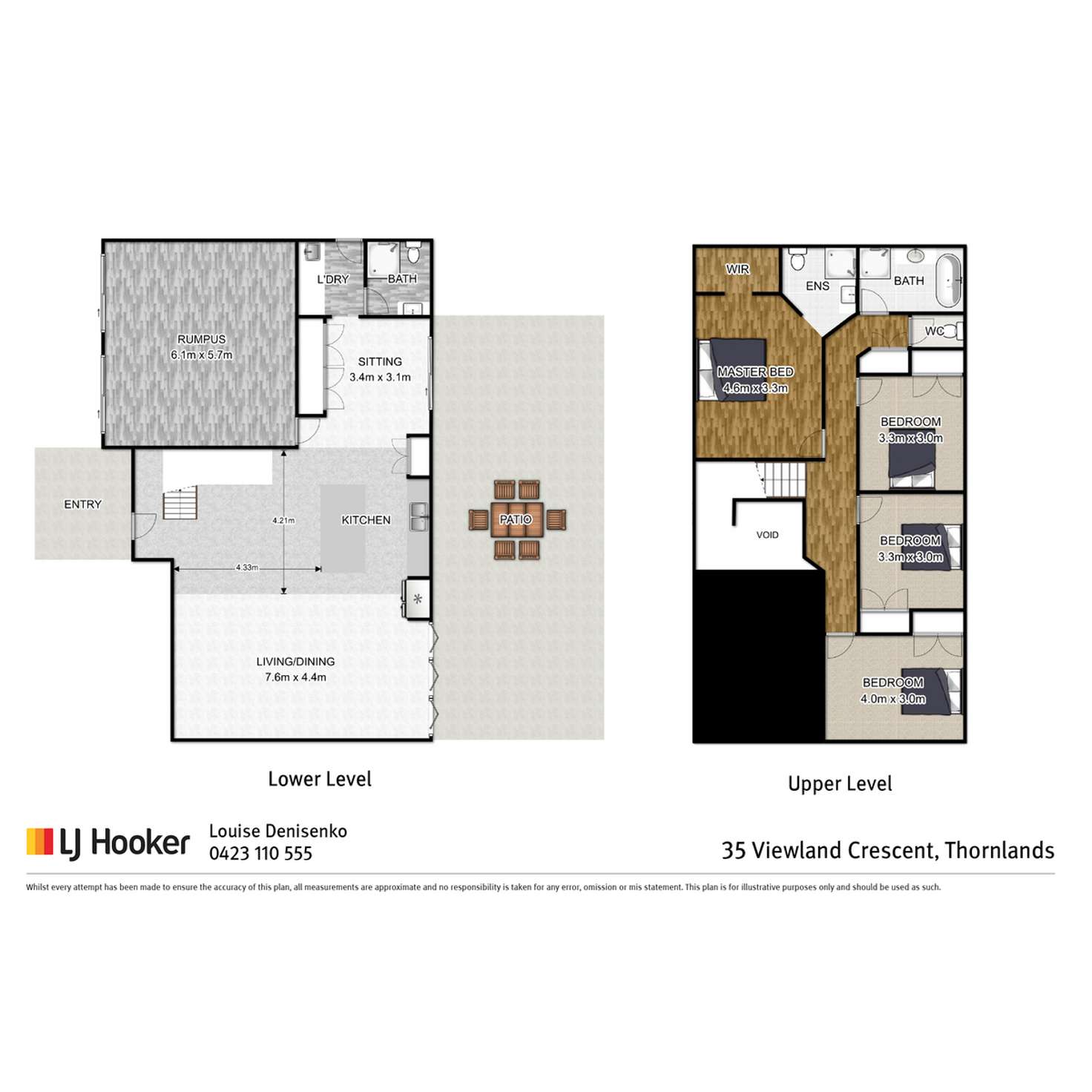 Floorplan of Homely house listing, 35 Viewland Crescent, Thornlands QLD 4164