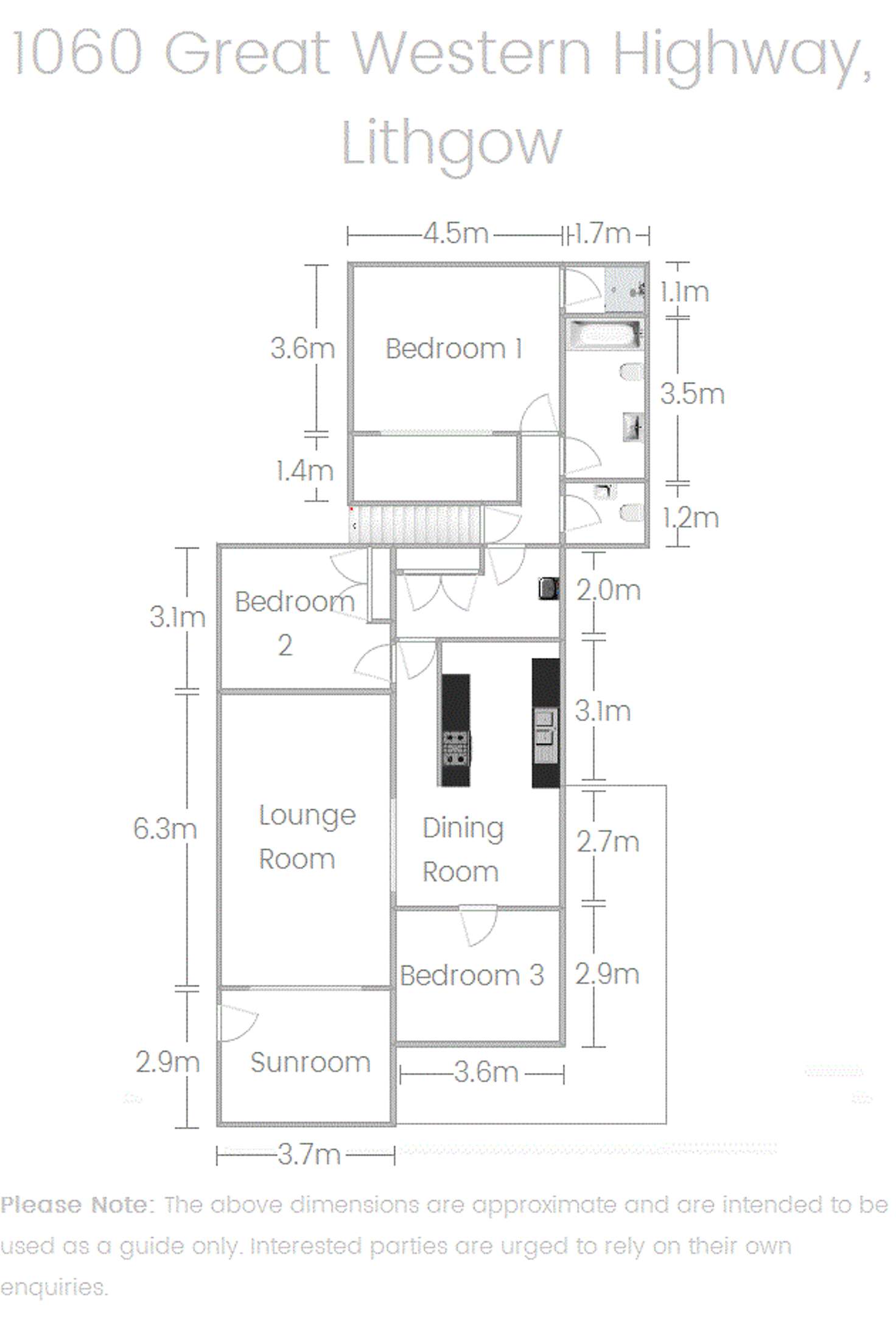 Floorplan of Homely house listing, 1060 Great Western Highway, Lithgow NSW 2790
