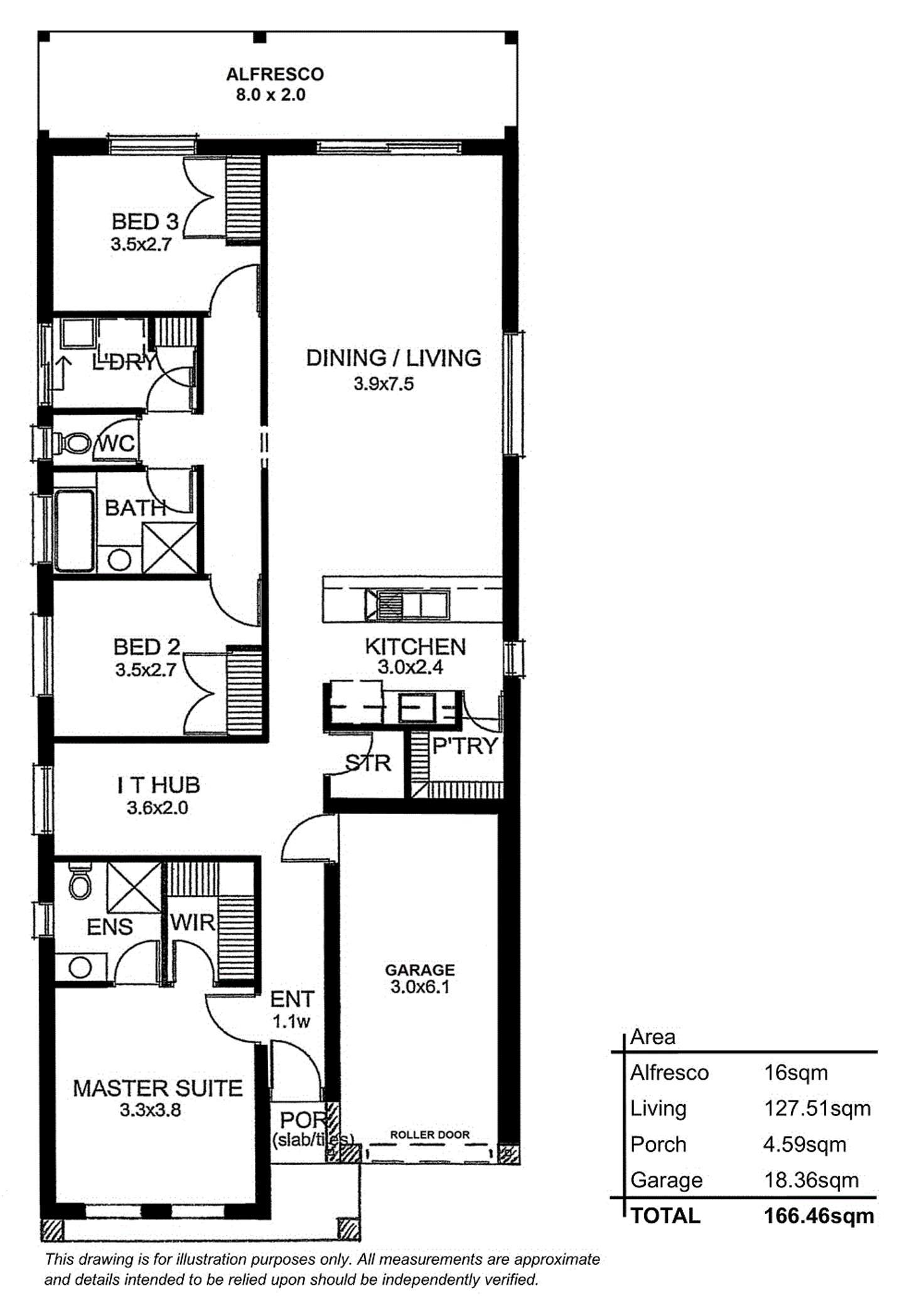 Floorplan of Homely house listing, 26 Amblemead Drive, Mount Barker SA 5251