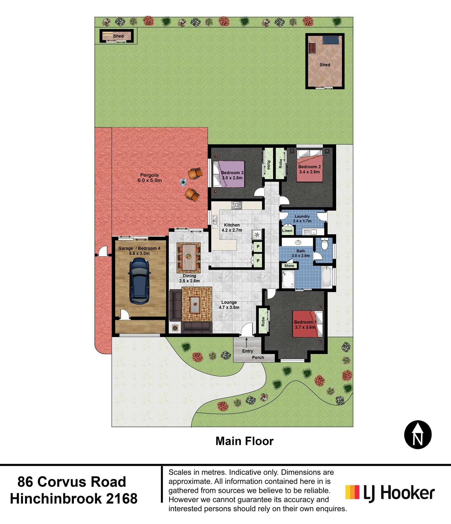 Floorplan of Homely house listing, Address available on request