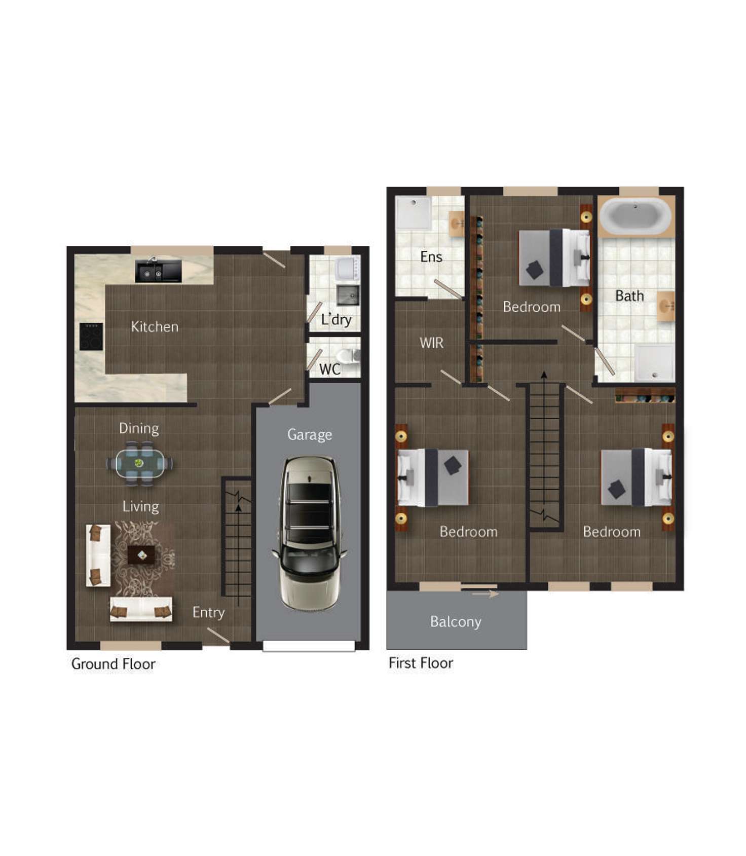 Floorplan of Homely house listing, 24/48 Carrington Street, Queanbeyan NSW 2620