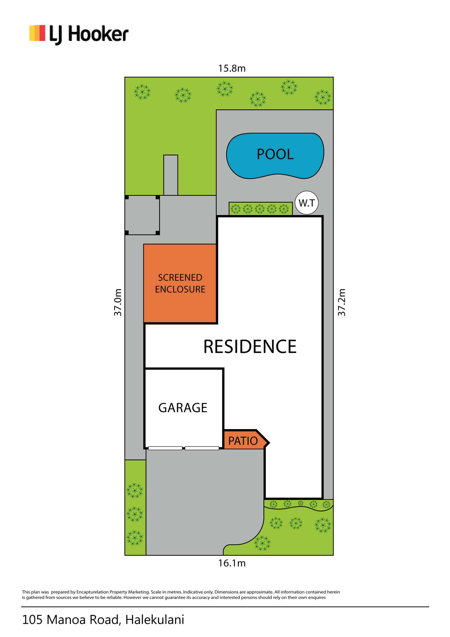 Floorplan of Homely house listing, 105 Manoa Road, Halekulani NSW 2262