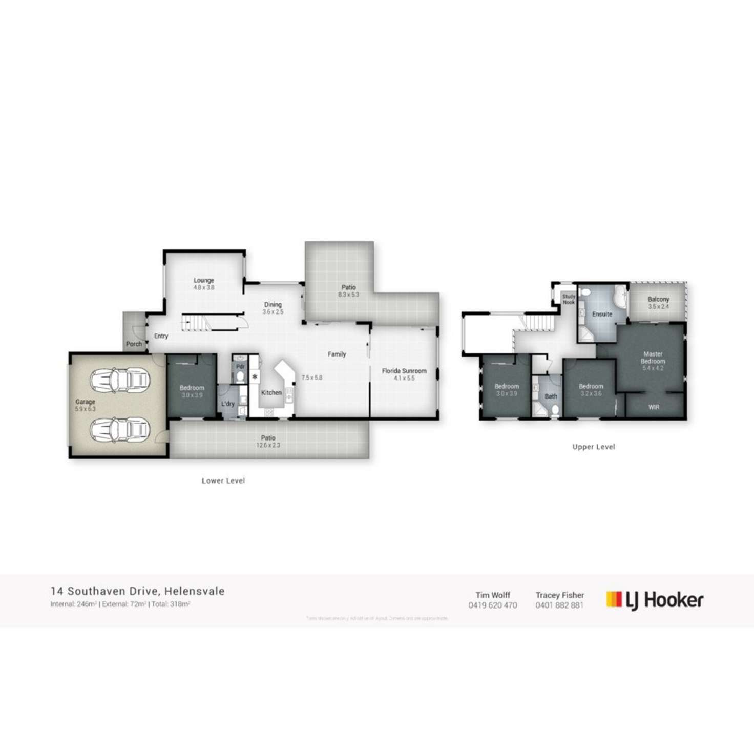 Floorplan of Homely house listing, 14 Southaven Drive, Helensvale QLD 4212
