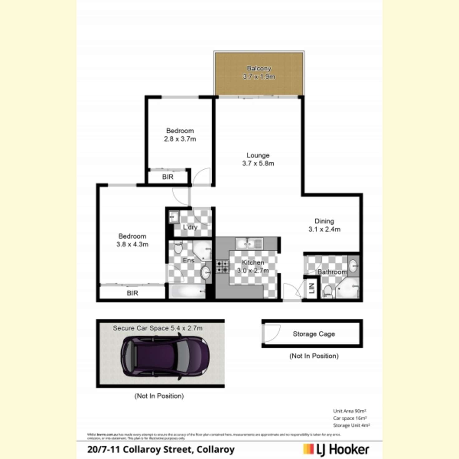 Floorplan of Homely unit listing, 20/7-11 Collaroy Street, Collaroy NSW 2097